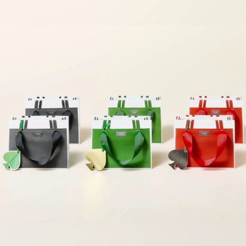 NEW Kate Spade gift favor bags LOT 6 mini PARTY back to school college Sorority